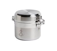 Marine Business 20001 Batteria di Cucina Auto-contenedora, Acciaio Inox, Argento, 34 x 24 x 24 cm, 11 Pezzi