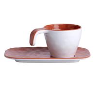 Marine Business Sommerer Tazza Espresso con piatto corallo