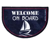 Marine Business Tappeto Regata-Round, Poliestere, Blu, Medio