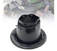 Marine Cable Boot - Bobine di sterzo per barche per proteggere le linee del carburante, diametro 4 2/5" (nero)