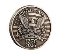 Marine Challenge Coin, Historical Challenge Coin - 3D Design Artistico Moneta Simbolizza La 250ª, Catturando La Gloria Attraverso DeCollectible Awards Per Compleanno Appassionato Di Laurea Familiare
