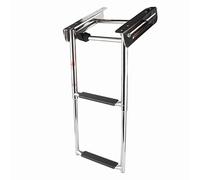 Marine Deck Ladder Telescopico 2 Step Boat Swim Platform Scale Acciaio Inossidabile W Scalette per Pontili a Corda Fissa I Gradini di Questa Scaletta per Barche Si Piegano