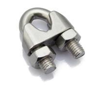 Marine Grade DIN741 Wire Rope Clamp, 304 316 Stainless Steel U-Bolt Cable Clip, Rigging Hardware Fastener for Sailing, Outdoor & Industrial Use(304 gradi, - M24 1pc)