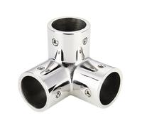Marine Handrail Connector - 316 Stainless Steel Tee Fitting | Mirror