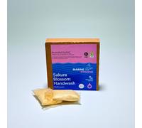 Marine Hygiene Sakura Blossom - Ricarica per lavaggio a mano in schiuma, senza plastica, ecologiche, atossiche, vegane, prodotte nel Regno Unito, aggiungere acqua, confezione da 2 per barche e casa