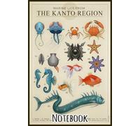 Marine Life from Kanto Notebook: The Perfect Funny Note for Parents A 6x9 Blank Lined Journal (110 Pages) to Write, Plan, and Laugh