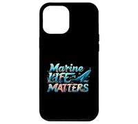 Marine Life Matters Ocean Conservation Whale Coral Design Custodia per iPhone 12 Pro Max