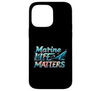 Marine Life Matters Ocean Conservation Whale Coral Design Custodia per iPhone 14 Pro Max
