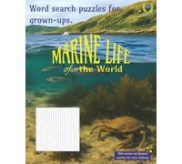 Marine Life of the World: Word search puzzles for grown ups