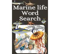 Marine life word search book: Word searches with easy to read print about marine life animals, under the ocean, ocean trivia, and more | 6x9 inches, ... gift for vacations, holidays and free times