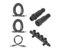 Marine NMEA 2000 Starter Kit Connettore del Cavo Combinazione di Terminazione ABS Antiruggine Universale NMEA Starter Kit di Rete