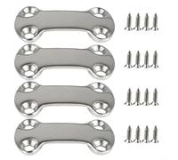 Marine Pad Eye Plate, in acciaio inox Deck Loop, Boat Tie Down Fitting, Yacht Cargo Anchor Point, Vela Hardware di fissaggio, RV Deck Mount For Ring,