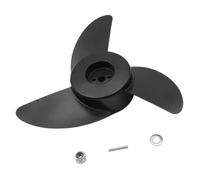 Marine Propeller for Electric Outboard Trolling Motors, 2 or 3-Blade Design, Compatible with SUNELEXE for Savylor for AQUA for Marina for Watersnake 48lb Models, Includes Propeller Pin and Nut(26lb)