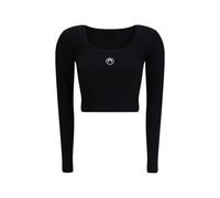 Marine Serre Black Cotton Top - S