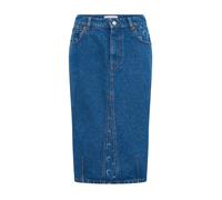 Marine Serre - Gonna Midi Denim Laser Luna Blu - - Skirts - Donna - Blu - M