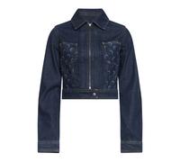 Marine Serre, ,Jackets ,Donna ,Blu ,S Arden Trucker Jacket