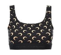 Marine Serre - Moon Crop Top - - Tops - Donna - Nero - L