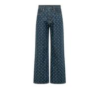 Marine Serre - Moon Laser Denim Straight Jeans - - Jeans - Uomo - Blu - M