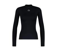 Marine Serre - Moon Logo Strass Jersey Highneck Top - - Sport - Donna - Nero - S