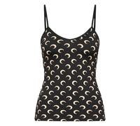 Marine Serre - Moon Printed Jersey Straps Top - - Tops - Donna - Multicolore - XS