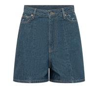 Marine Serre - Panelled Denim Shorts - - Shorts - Donna - Blu - XS