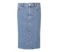 Marine Serre, ,Skirts ,Donna ,Blu ,S Moon Laser Denim Skirt
