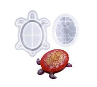 Marine Shellback Shrimp Storage Container Elastomero Stampaggio Cast per colofonia Art Imprese Stampo in Silicone Scatola di immagazzinaggio Tema Mare Tartaruga Crostaceo Design Resina Casting Mold