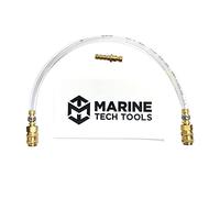 Marine Tech Tools - Tubo di spurgo Idraulico Seastar, Kit di spurgo per sterzo Idraulico, Adatto per cilindri Idraulici Seastar, Kit di spurgo del Fluido dello sterzo Idraulico Seastar, Kit di