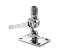 Marine VHF monta l'hardware del supporto di VHF della base di adeguamento di 180 gradi per il supporto del cricchetto della nave della barca
