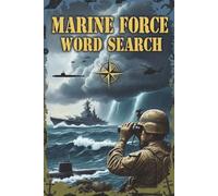 Marine Word Search Puzzle Book: Includes Easy to Read Print about The Military, Marines, Jarheads, and More | 6x9 inches, 110 pages | 50+ Puzzles | ... for Birthdays, Holidays, Vacations, and More