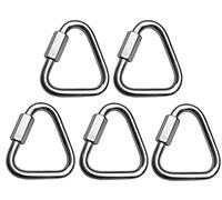 MarineNow Triangolo Delta Quick Link in acciaio inossidabile 316 di grado marino, scegliere dimensione e quantità (confezione da 05, 10 mm)