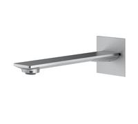 Mariner Arya boccca per rubinetto lavabo a parete, BOQ0059-CS, Arya cromo spazzolato [Rubinetteria Bagno > Ricambi Rubinetteria Bagno]
