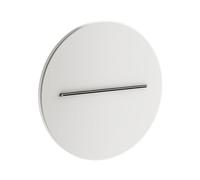 Mariner cascata in acciaio inox per montaggio a parete Ø 225 mm, BOC2000-BO, Arya; Kobra; Logica; Quadra; Tao; Uno bianco opaco [Rubinetteria Bagno > Soffioni Doccia]