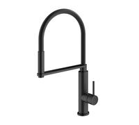 Mariner Cucina rubinetto da cucina con bocca flessibile, CUC5000-NO, Cucina nero opaco [Rubinetteria da Cucina > Rubinetti da Cucina]