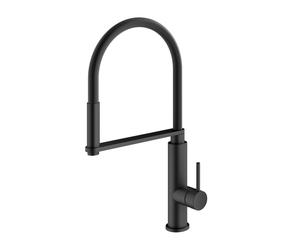 Mariner Cucina rubinetto da cucina con bocca flessibile, CUC5000-NO, Cucina nero opaco [Rubinetteria da Cucina > Rubinetti da Cucina]