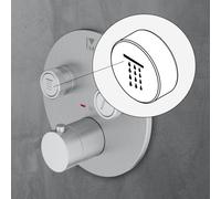 Mariner Eden pulsante di sostituzione con simbolo: soffione doccia, RIC0009-CSSOF, Eden; Oasy cromo spazzolato [Rubinetteria Bagno > Ricambi Rubinetteria Bagno]