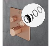 Mariner Eden ricambio manicotto per controllo del volume, RIC0008-RS, Eden rame opaco vintage [Rubinetteria Bagno > Ricambi Rubinetteria Bagno]