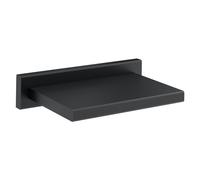 Mariner erogatore a cascata in acciaio inox per montaggio a parete, BOC2005-NO, Arya; Kobra; Logica; Quadra; Uno nero opaco [Rubinetteria Bagno > Rubinetteria Vasca]