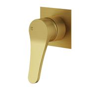 Mariner Kobra miscelatore monocomando per rubinetto lavabo a parete, per corpo incasso move, KOB1000-OB, Kobra oro spazzolato [Rubinetteria Bagno > Ricambi Rubinetteria Bagno]