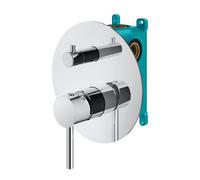 Mariner Logica set vasca/doccia per 2-3 uscite, incluso corpo incasso, LOG1901-CR+INT9036-00, Logica cromo [Rubinetteria Bagno > Rubinetteria Doccia]