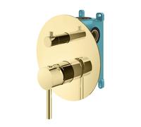 Mariner Logica set vasca/doccia per 2-3 uscite, incluso corpo incasso, LOG1901-OR+INT9036-00, Logica oro [Rubinetteria Bagno > Rubinetteria Doccia]