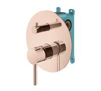 Mariner Logica set vasca/doccia per 2-3 uscite, incluso corpo incasso, LOG1901-RG+INT9036-00, Logica oro rosa [Rubinetteria Bagno > Rubinetteria Doccia]