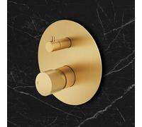 Mariner Logica Shine set vasca/doccia per 2-3 uscite, incluso corpo incasso, LOS1901-OB+INT9036-00, Logica Shine oro spazzolato [Rubinetteria Bagno > Rubinetteria Doccia]