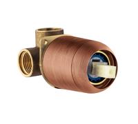 Mariner move corpo incasso per rubinetto lavabo a parete, INT0035-RS, Universal rame opaco vintage [Rubinetteria Bagno > Accessori di Montaggio per Rubinetteria Bagno]