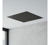 Mariner pannello a pioggia in acciaio inox per installazione a soffitto La: 440 P: 440 mm, WLS3911-GR, Arya; Kobra; Logica; Quadra; Tao; Uno grafite opaco [Rubinetteria Bagno > Soffioni Doccia]