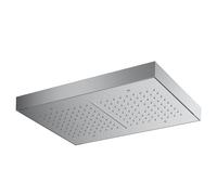Mariner pannello pioggia in acciaio inox con cascata, per montaggio a soffitto La: 570 P: 370 mm, WLS9903-CS, Arya; Kobra; Logica; Quadra; Tao; Uno cromo spazzolato [Rubinetteria Bagno > Soffioni Docc