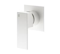 Mariner Quadra miscelatore monocomando per rubinetto lavabo, per corpo incasso move, QUA1000-BO, Quadra bianco opaco [Rubinetteria Bagno > Ricambi Rubinetteria Bagno]