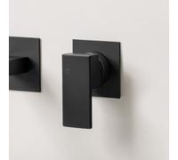 Mariner Quadra miscelatore monocomando per rubinetto lavabo, per corpo incasso move, QUA1000-NO, Quadra nero opaco [Rubinetteria Bagno > Ricambi Rubinetteria Bagno]