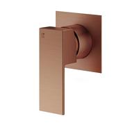 Mariner Quadra miscelatore monocomando per rubinetto lavabo, per corpo incasso smart, QUA1111-RS, Quadra rame spazzolato [Rubinetteria Bagno > Ricambi Rubinetteria Bagno]