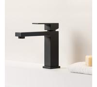 Mariner Quadra rubinetto lavabo, QUA0053-NO+PR2300BM, Quadra nero opaco [Rubinetteria Bagno > Rubinetteria Lavabo]